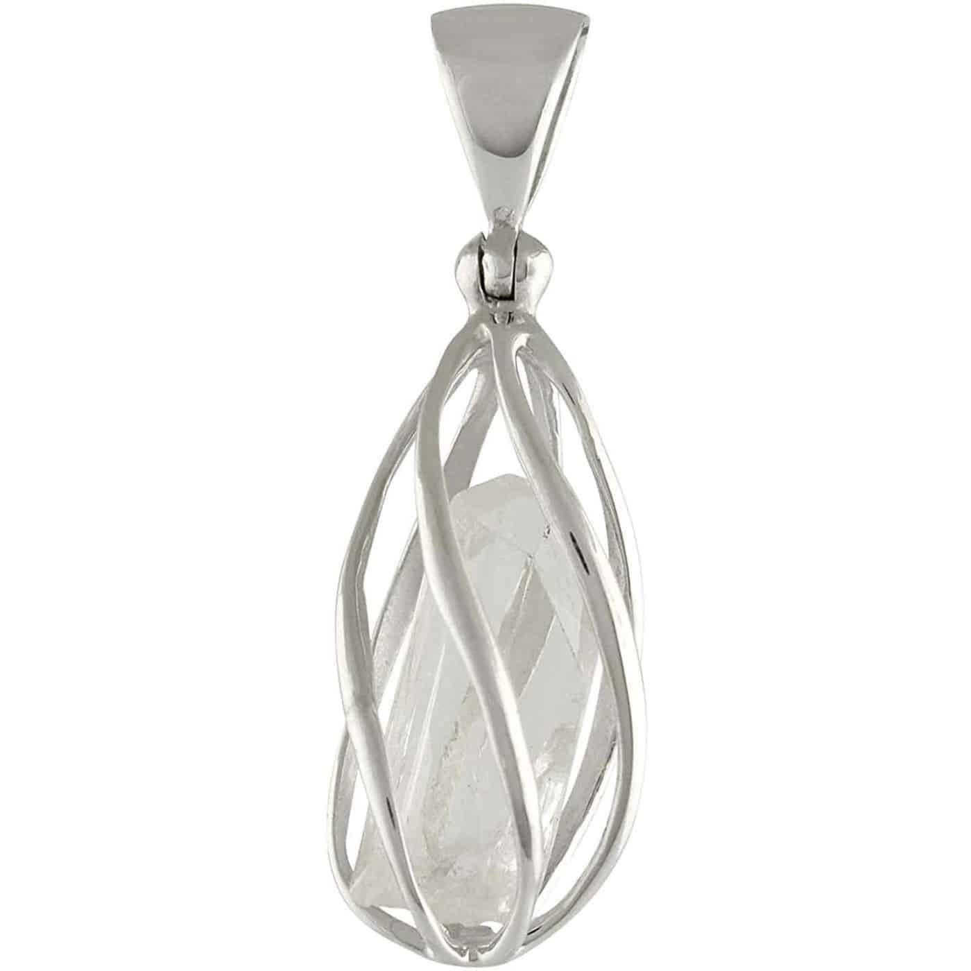 Bracciale fatto a mano in argento sterling 925 con diamanti Herkimer