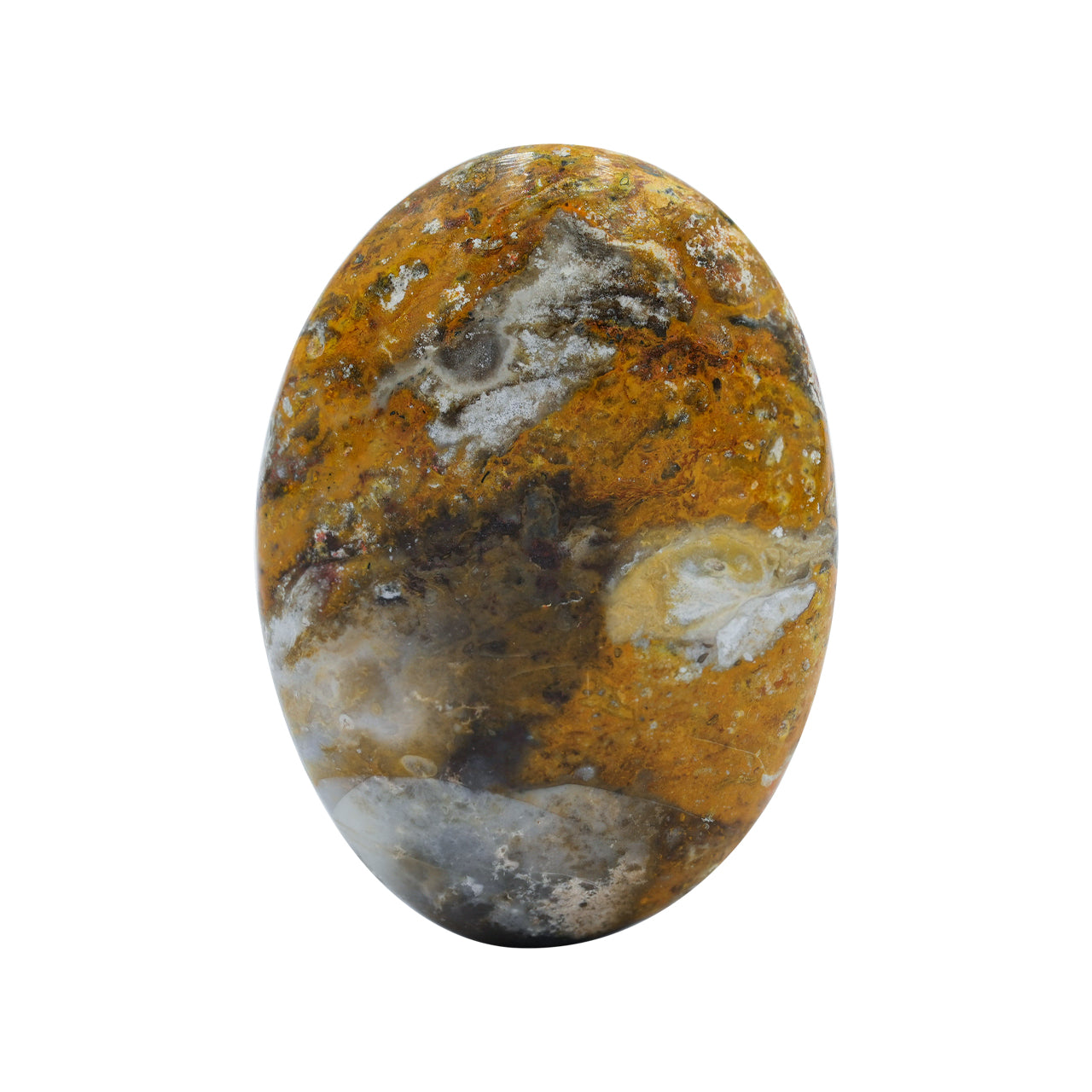 Bumblebee Jasper Palm Stones