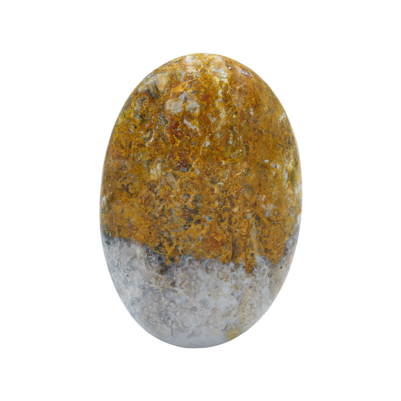 Bumblebee Jasper Palm Stones