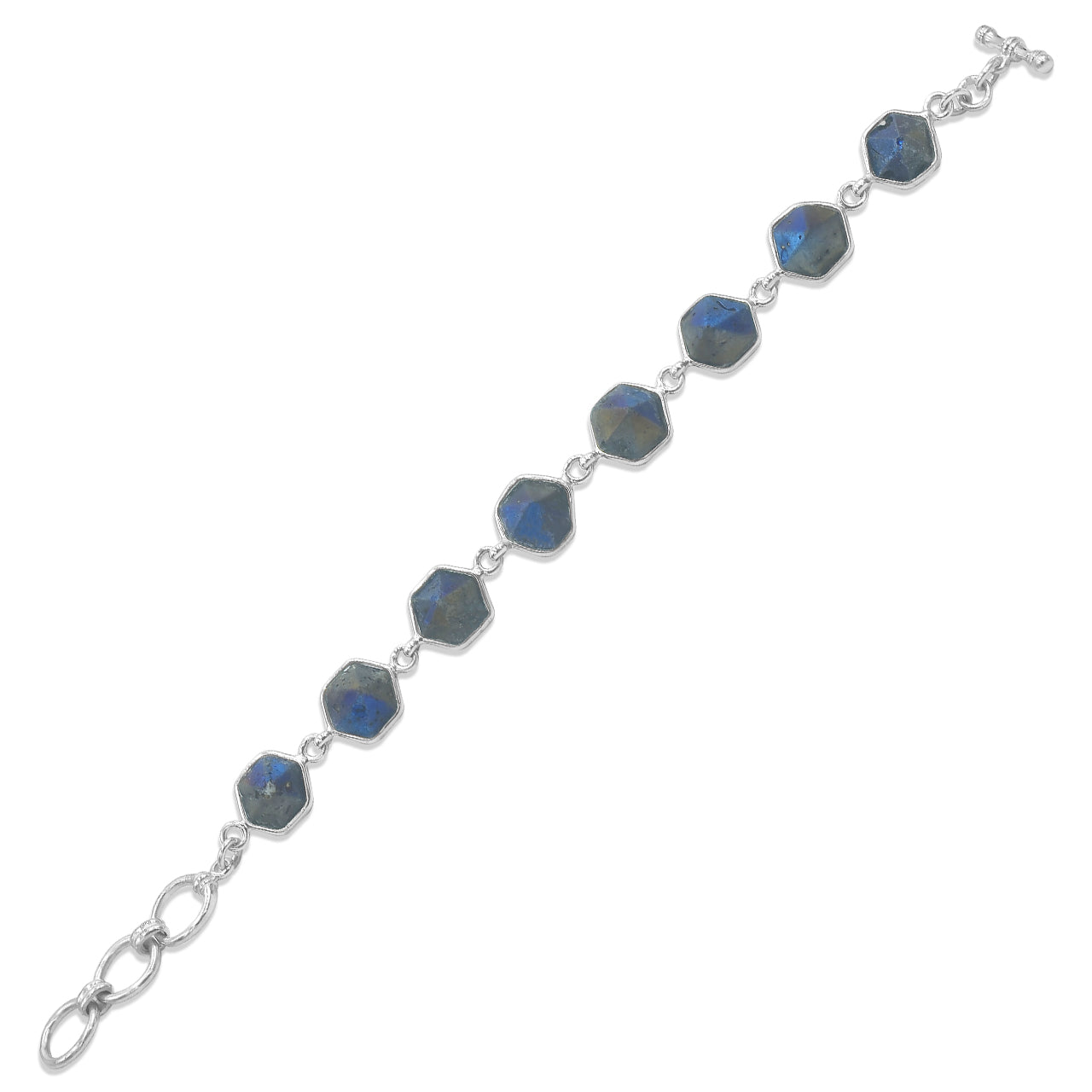 Starborn Beta Quartz Bracelet in Sterling Silver