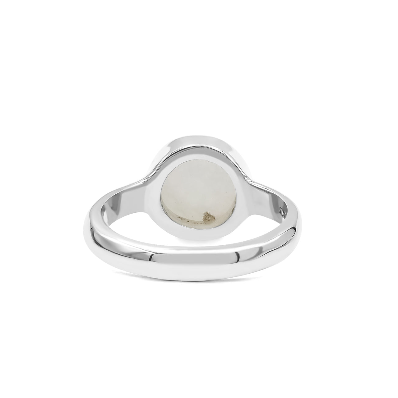 Quartz Drusy Round Ring