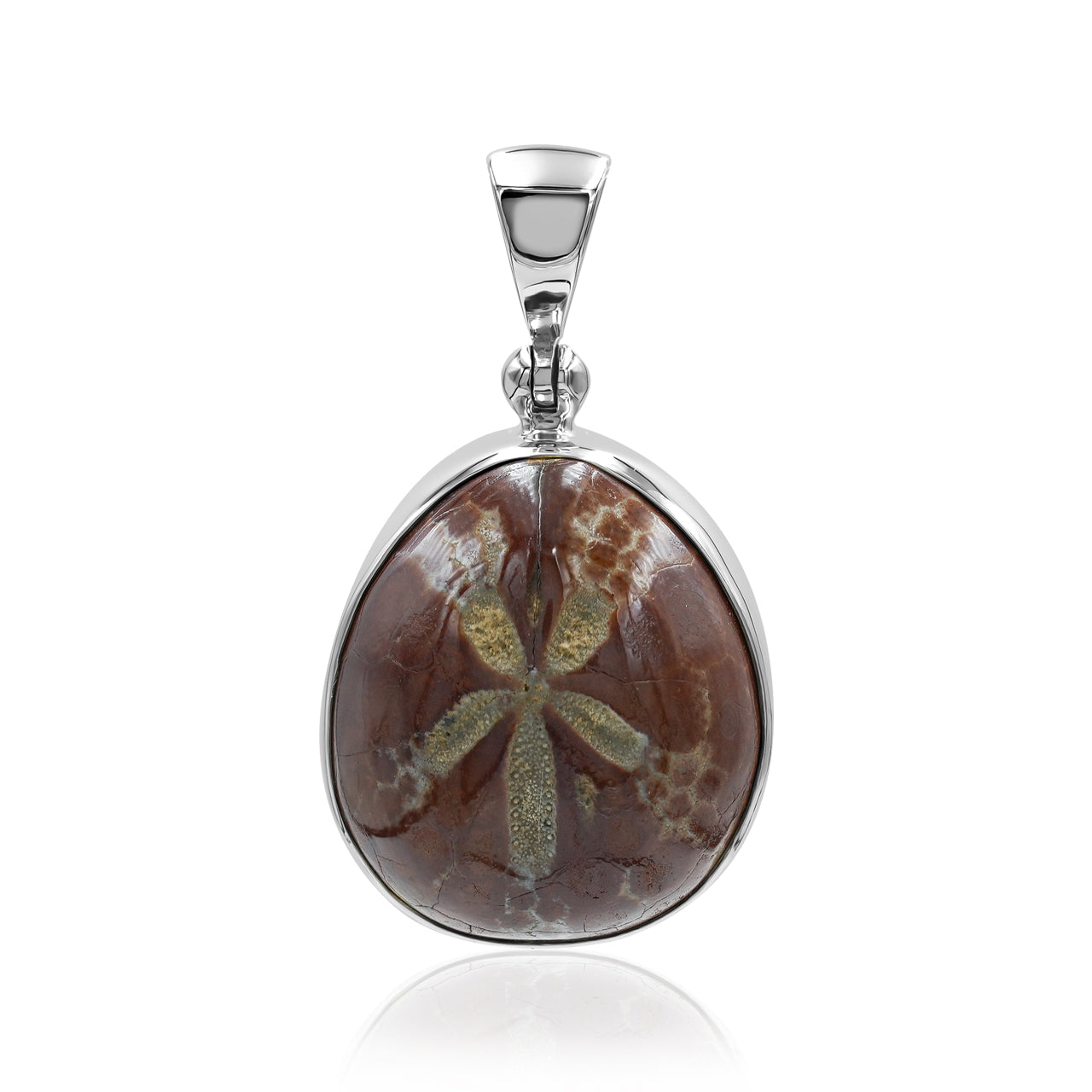 Fossil Sea Urchin Bezel Pendant