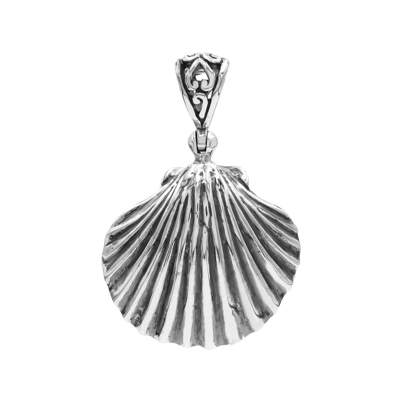 Seashell Pendant with Freshwater Pearl