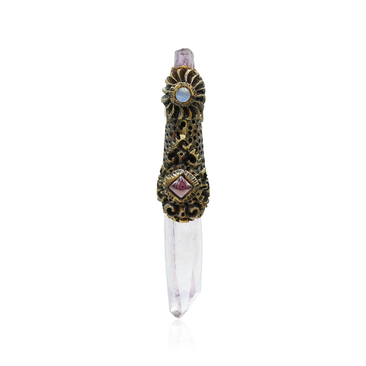 Vera Cruz Amethyst Wand Pendant