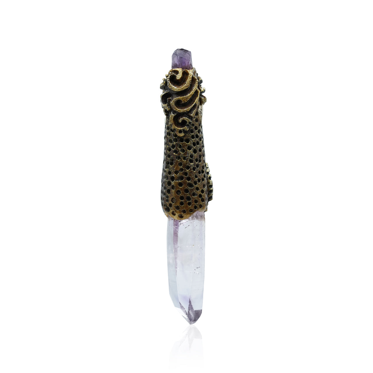 Vera Cruz Amethyst Wand Pendant