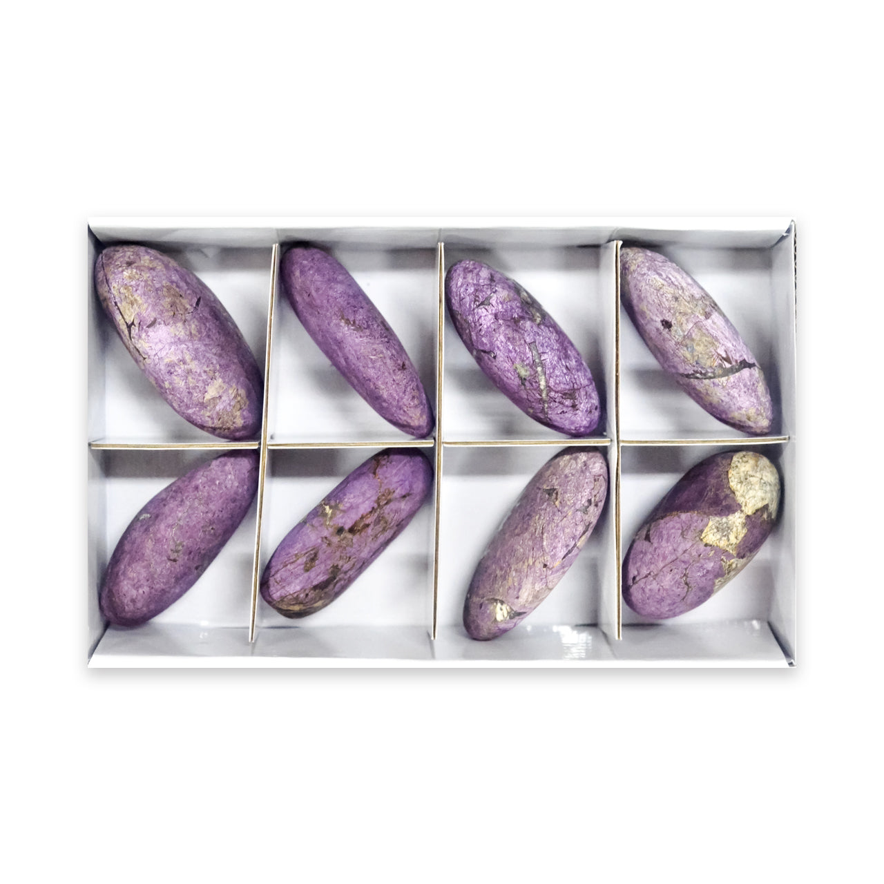 Purpurite Velvet Freeform Palm Stones 1000 gr - 8 pcs