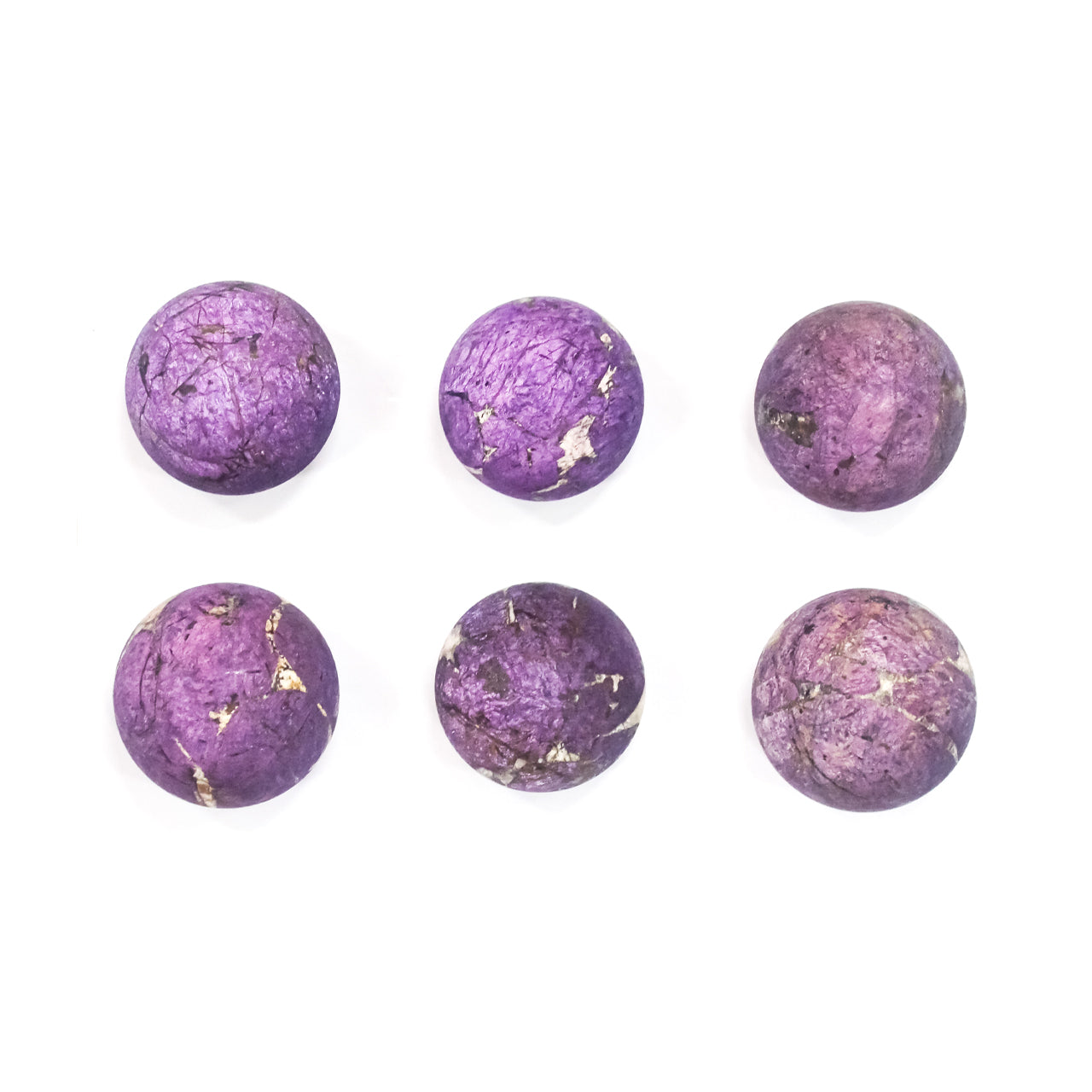 Purpurite Velvet Spheres 1000 gr - 6 pcs