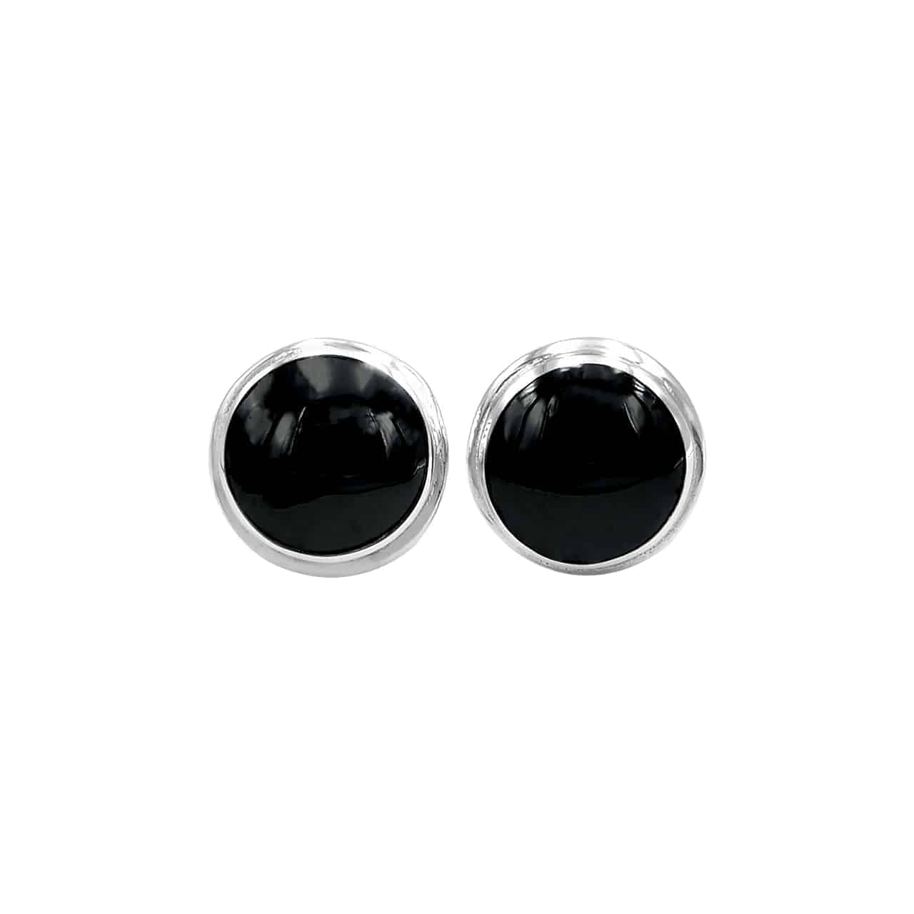 Starborn Elite Shungite Post Earrings in Sterling Silver