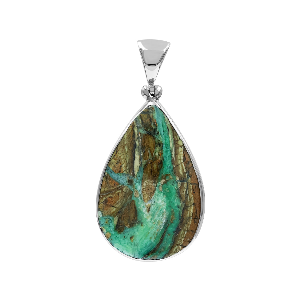 Smithsonite Pear Pendant