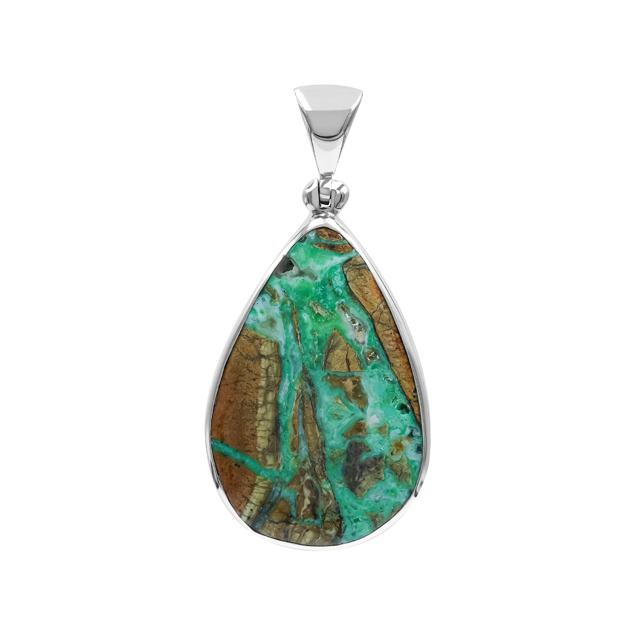 Smithsonite Pear Pendant