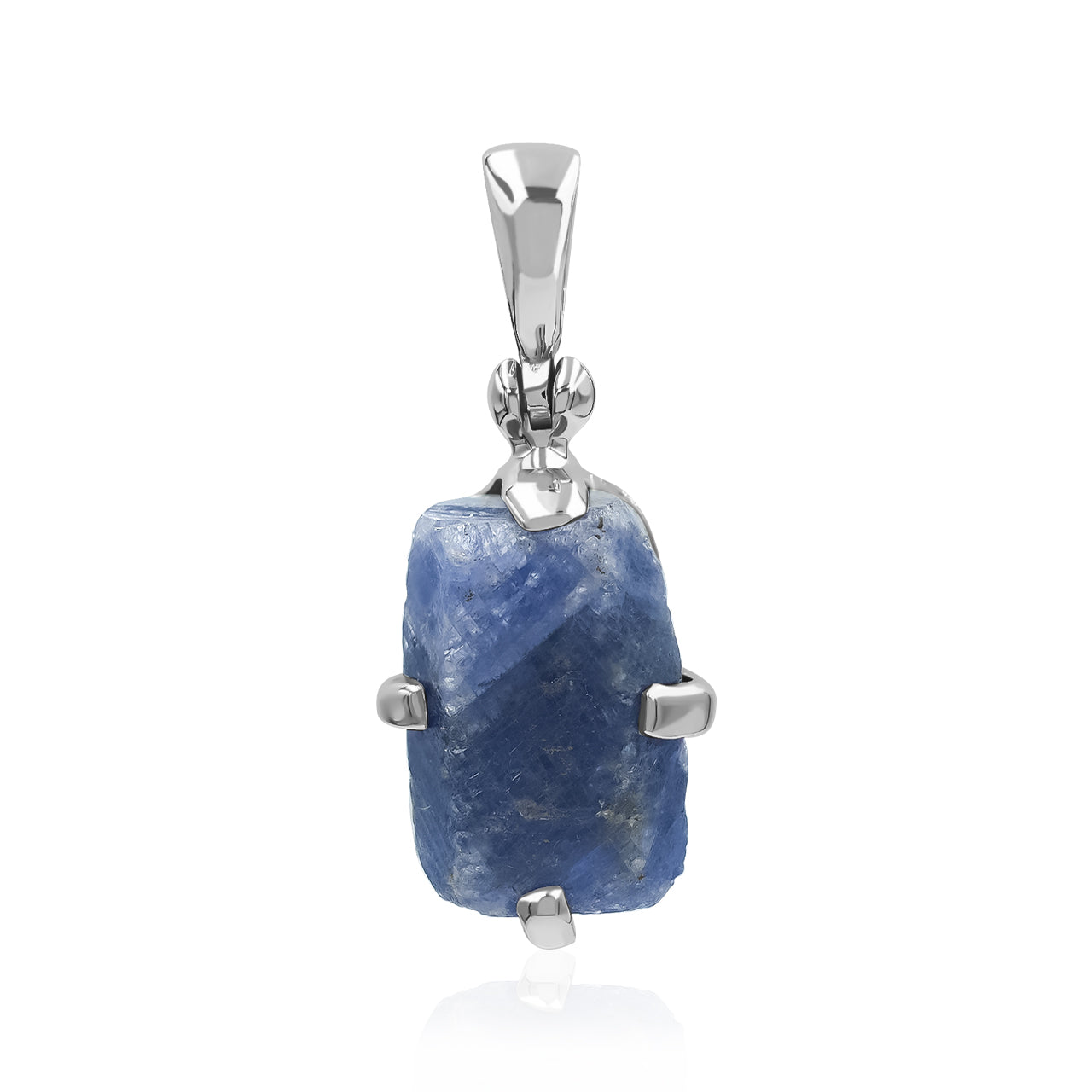 Sapphire Crystal Prong Set Pendant