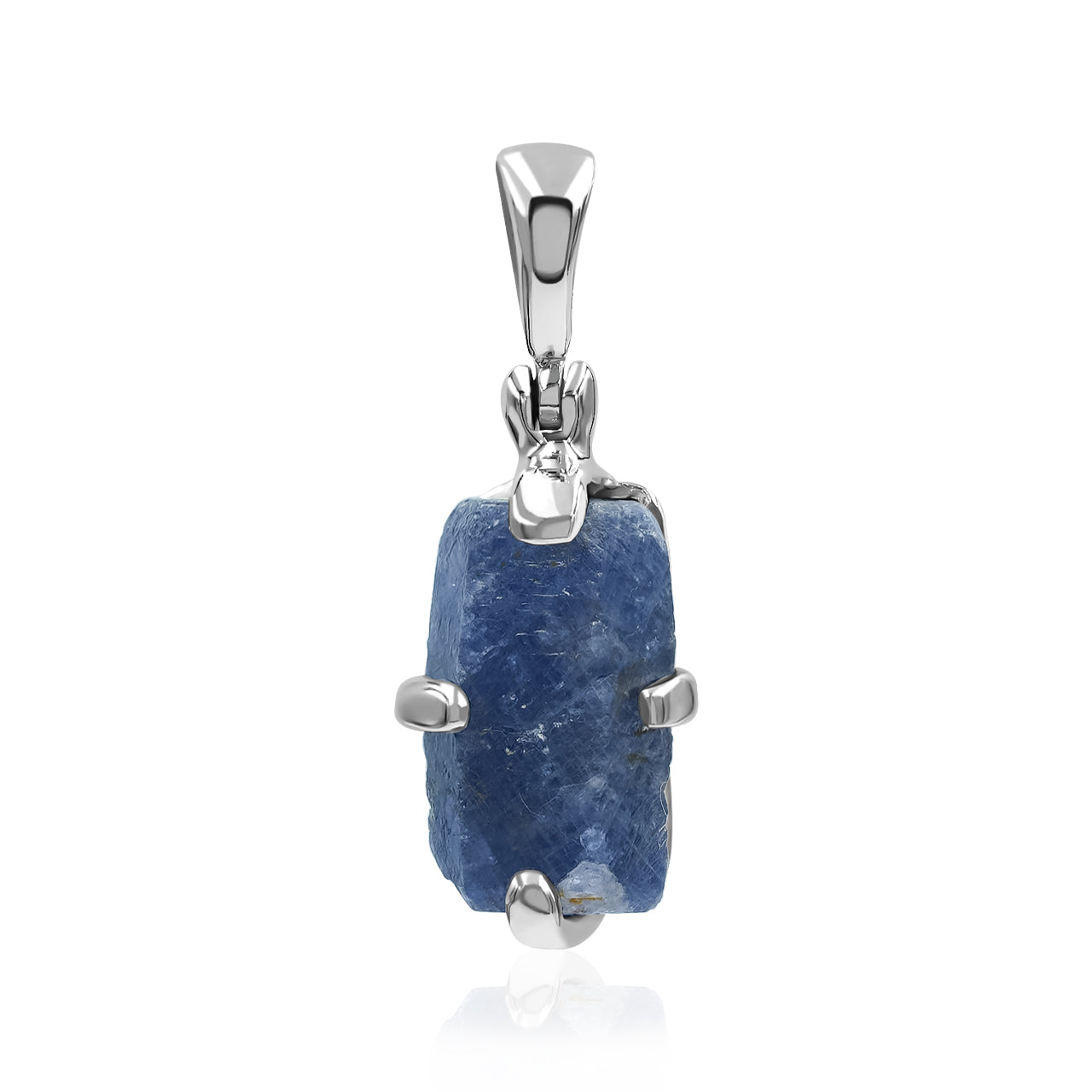 Sapphire Crystal Prong Set Pendant