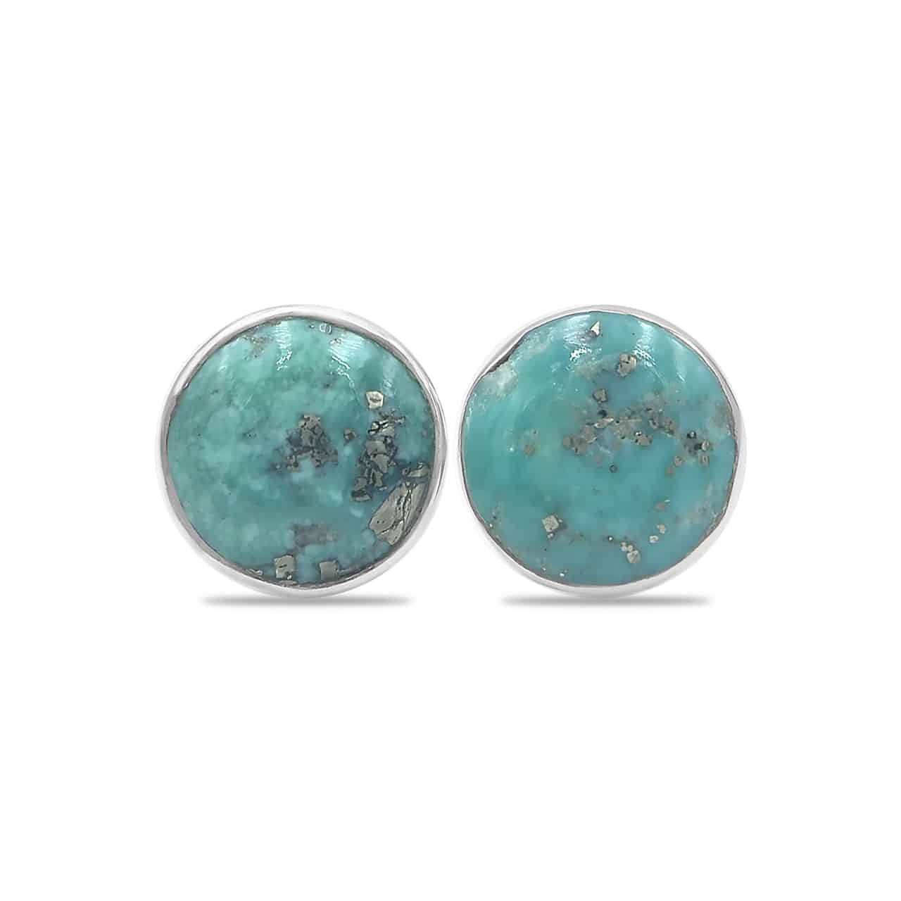 Starborn Campitos Turquoise Post Earrings in Sterling Silver