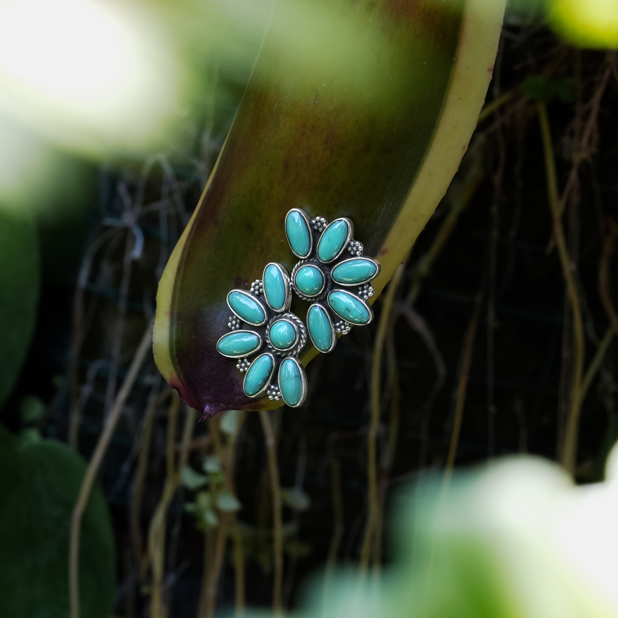 Campitos Turquoise Post Earrings