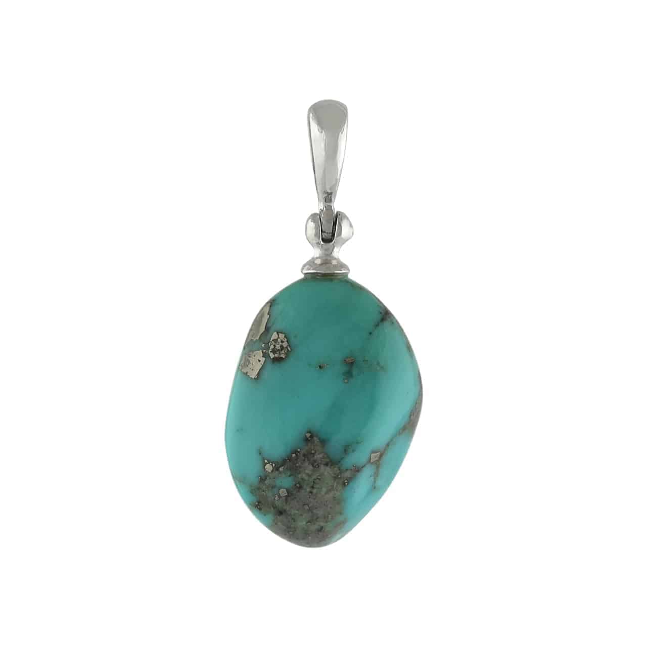 Starborn Campitos Turquoise Pendant in Sterling Silver