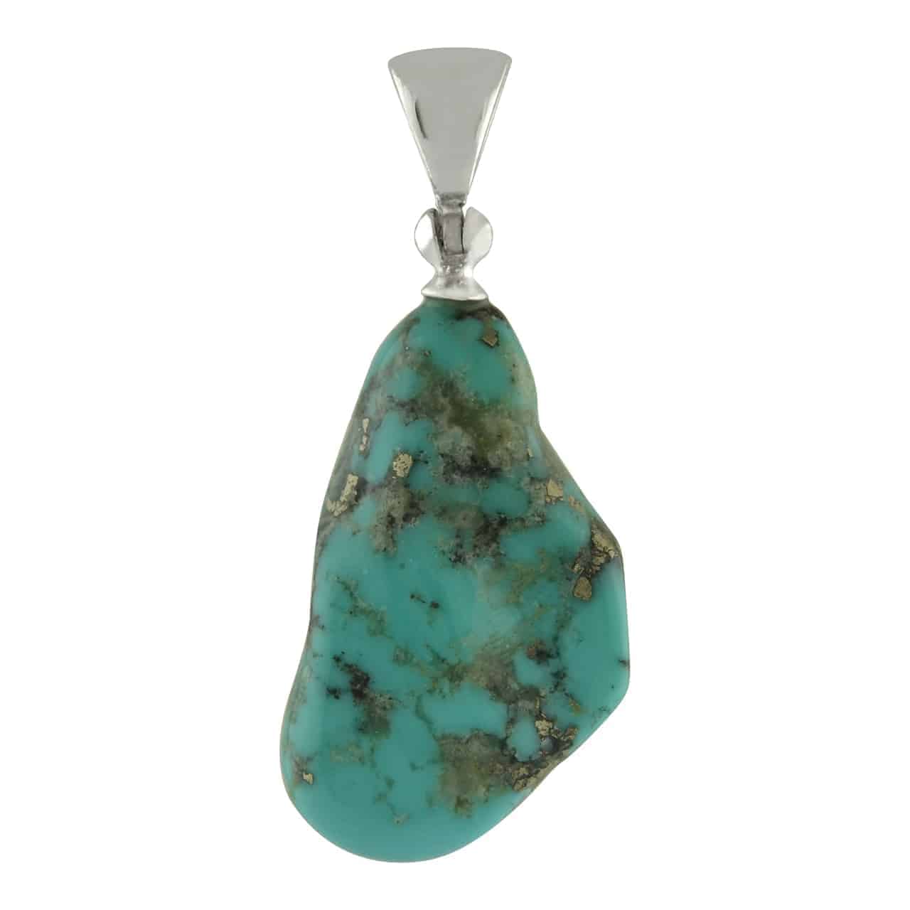 Starborn Campitos Turquoise Pendant in Sterling Silver