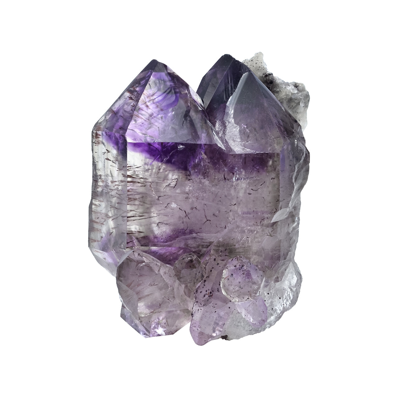 This stunning crystal weight is about 85 carats (17 g) and measures approximately 34 x 25 x 20 mm.