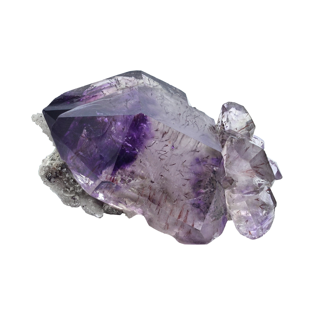 This stunning crystal weight is about 85 carats (17 g) and measures approximately 34 x 25 x 20 mm.