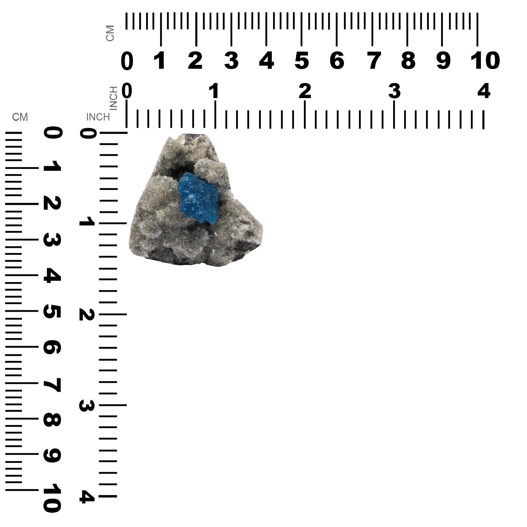 Cavansite Collector's Corner Specimen 22.1 gr