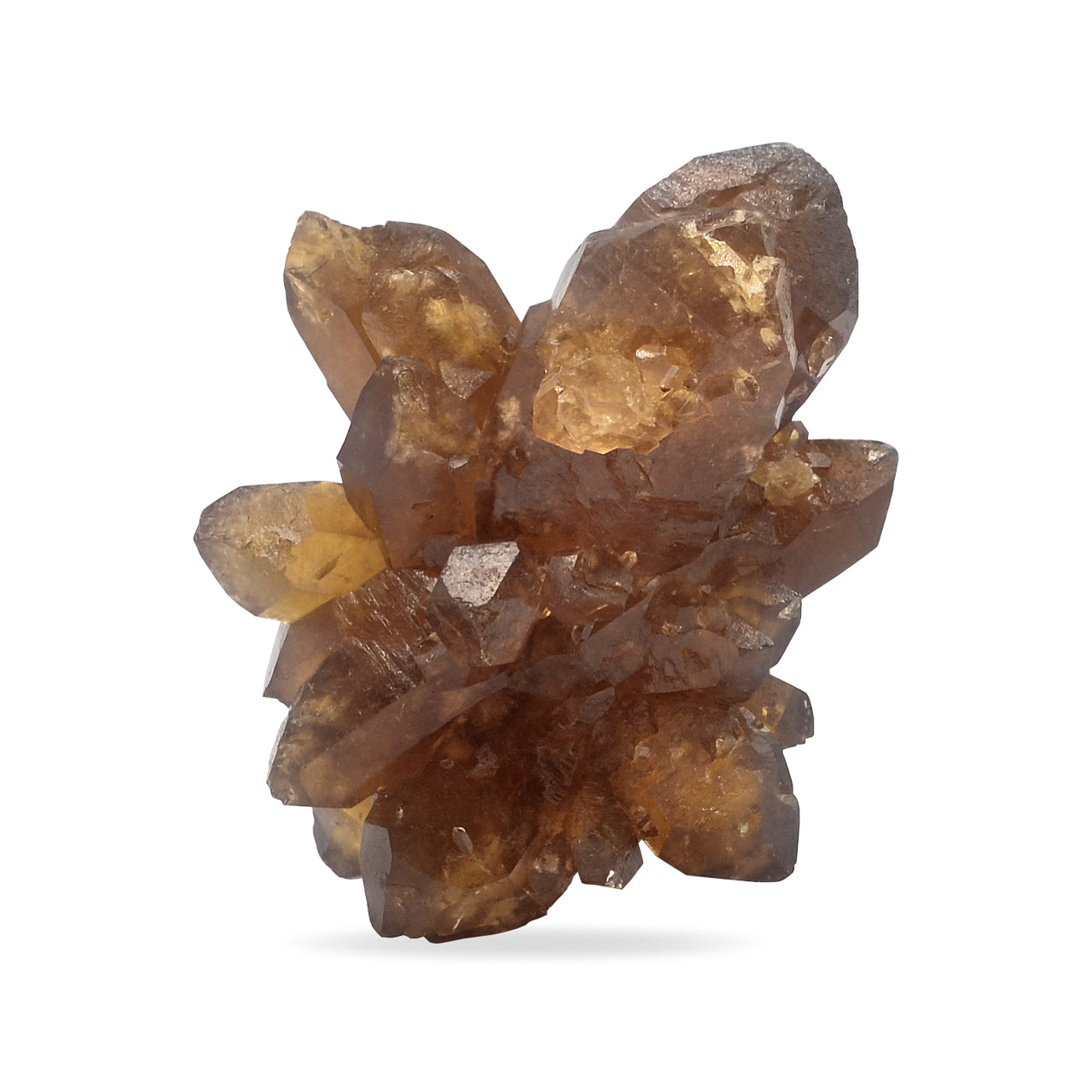 Citrine Cluster Crystal Specimen 60 carats