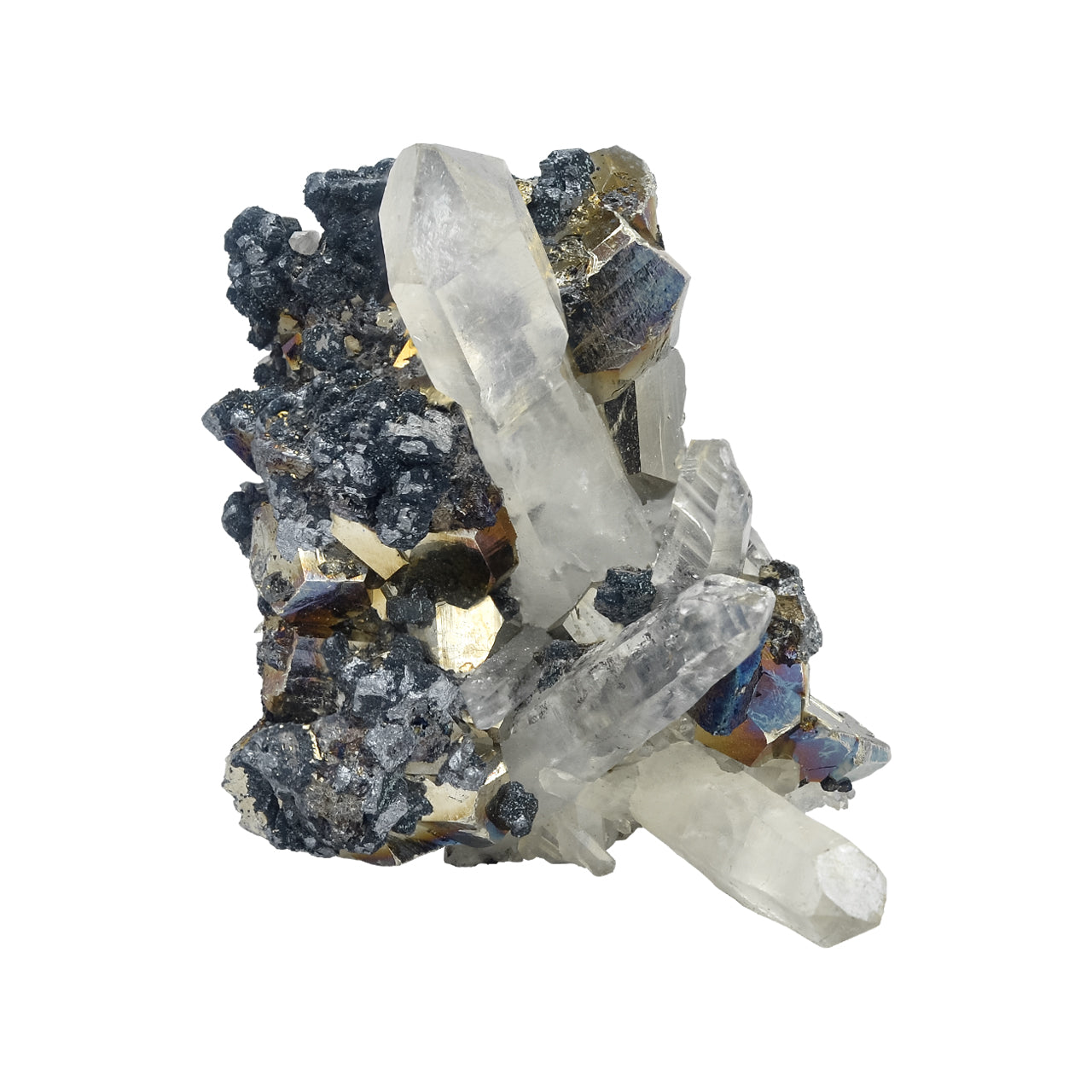 Rainbow Pyrite Crystal Specimen 221.5 carats