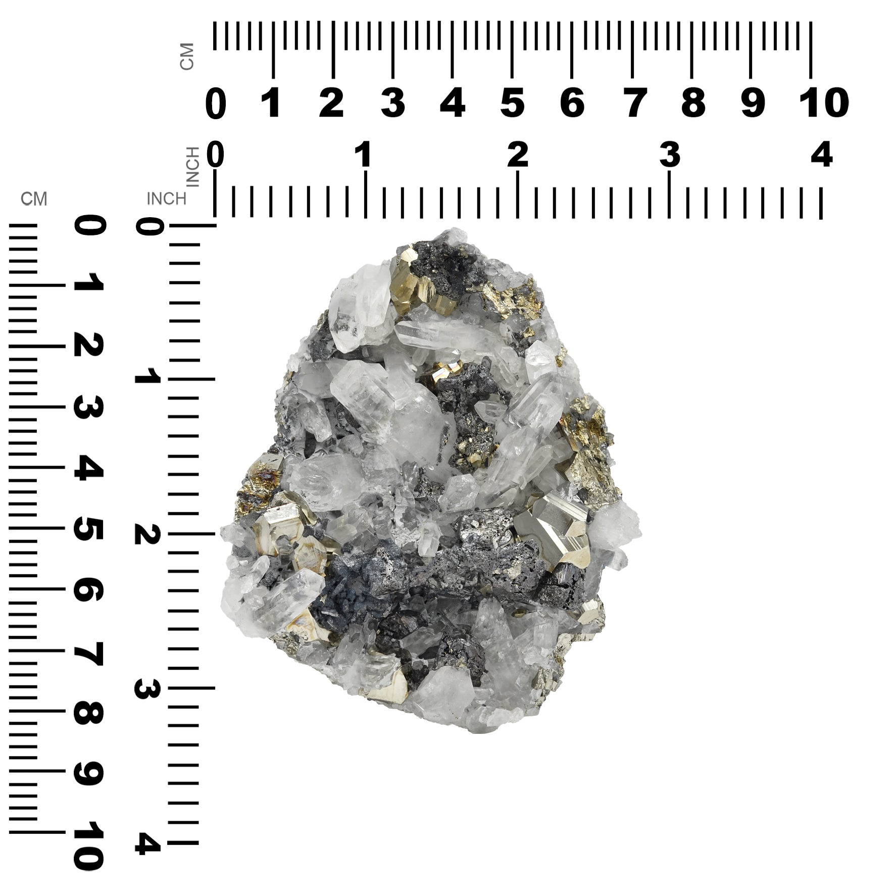 Rainbow Pyrite Crystal Specimen 889 carats