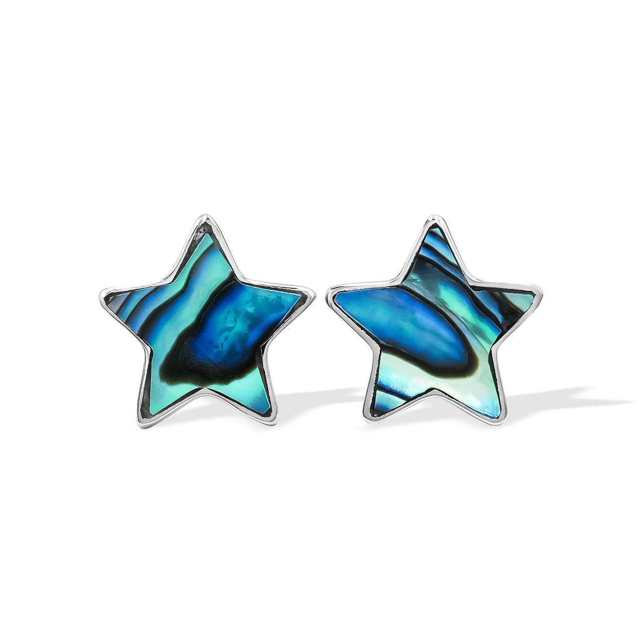 Classy Abalone Shell Star Shape Earring