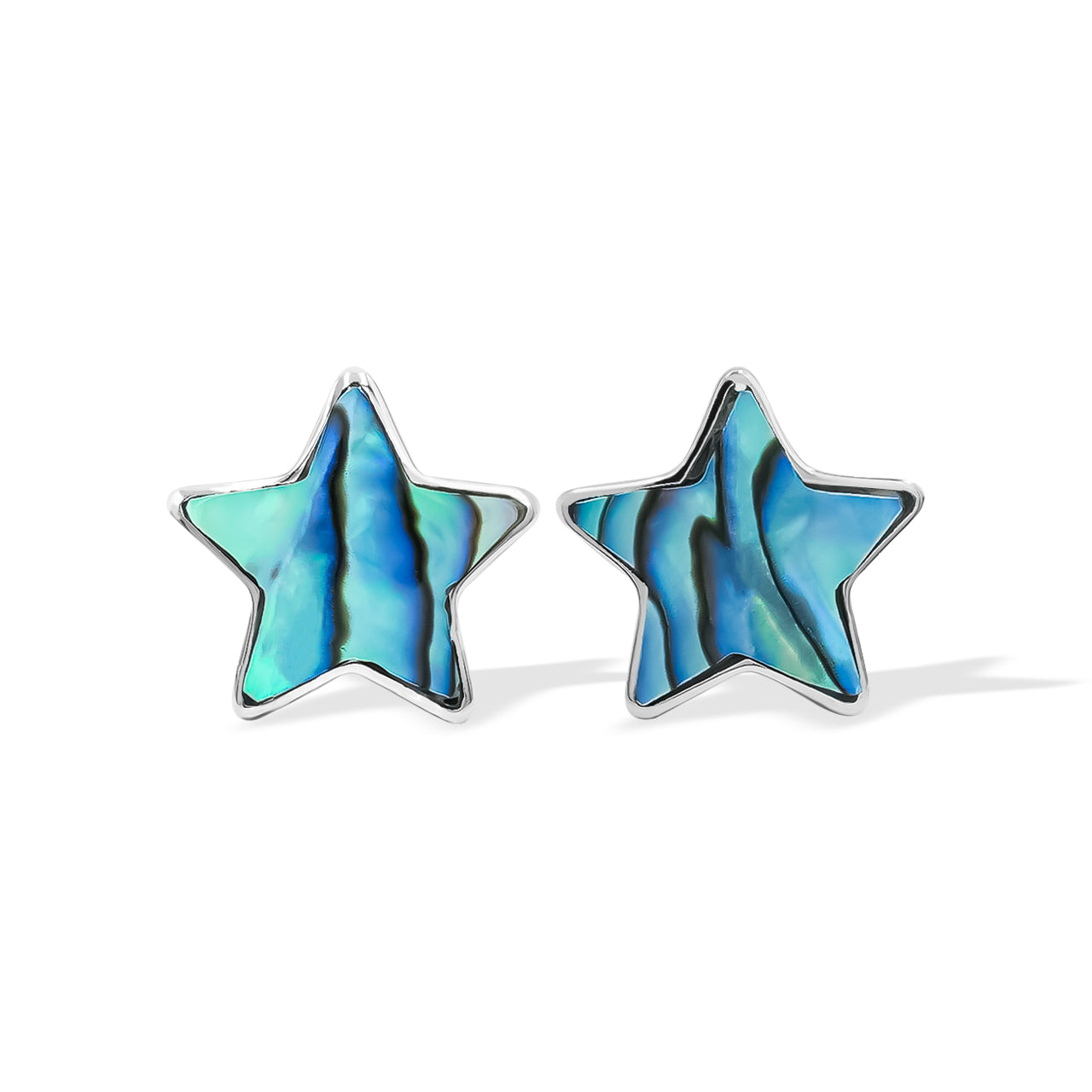 Classy Abalone Shell Star Shape Earring