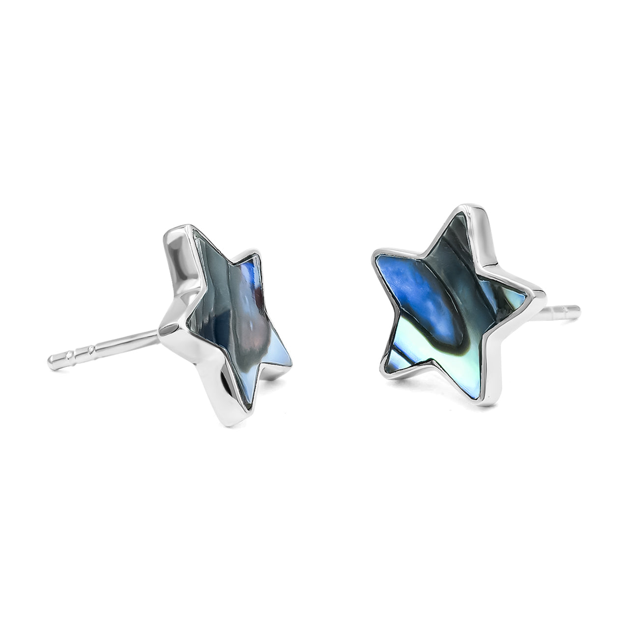 Classy Abalone Shell Star Shape Earring