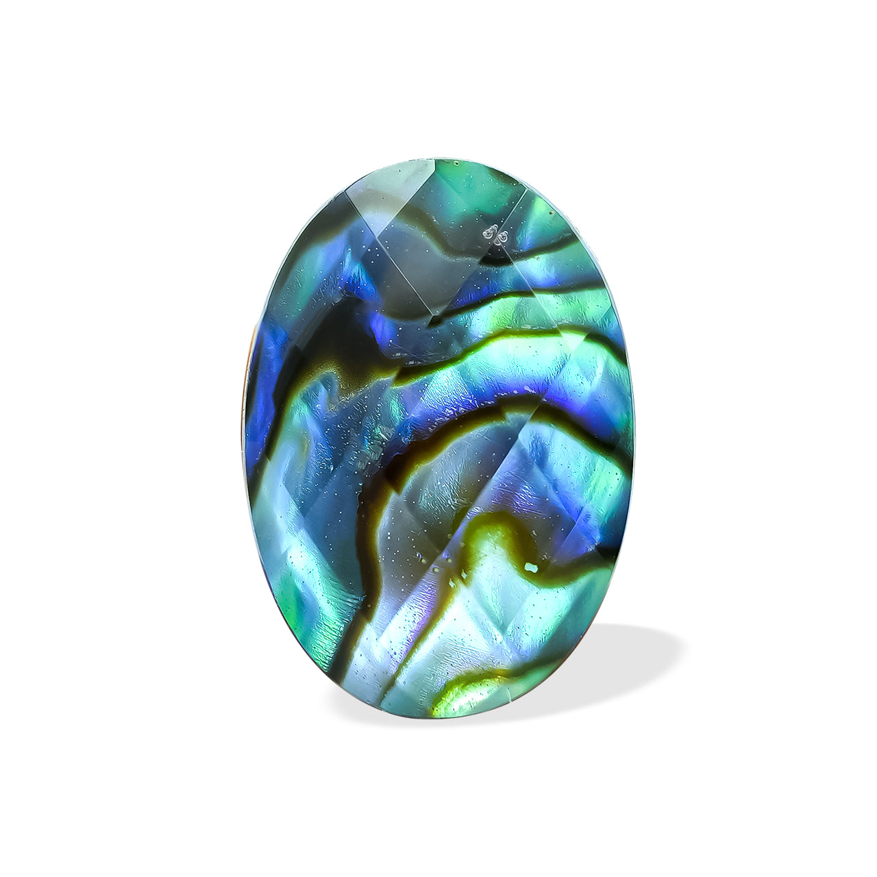 Abalone Shell Doublet Oval 14 x 10mm