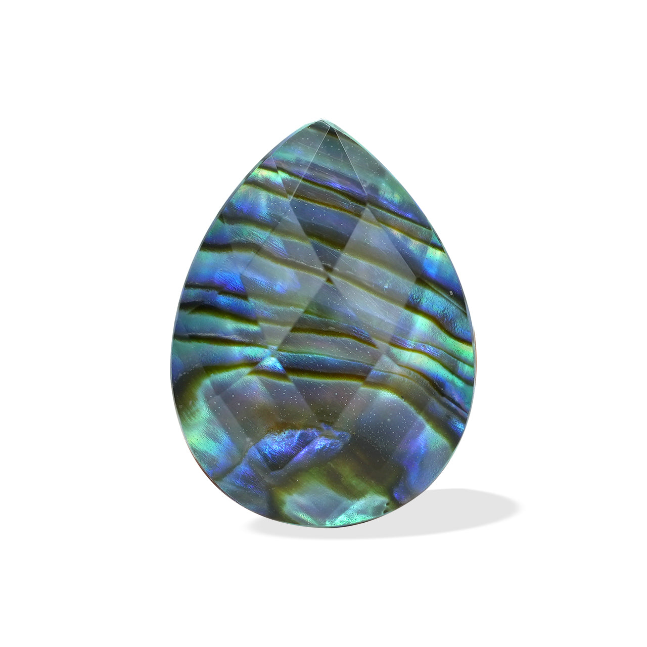 Abalone Shell Doublet Pear 16 x 12mm