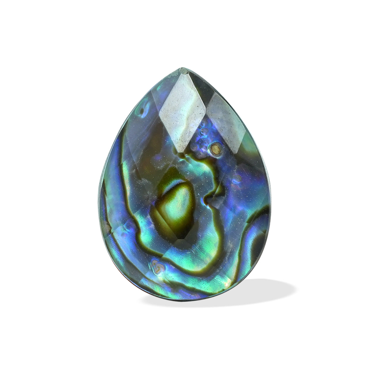 Abalone Shell Doublet Pear 16 x 12mm