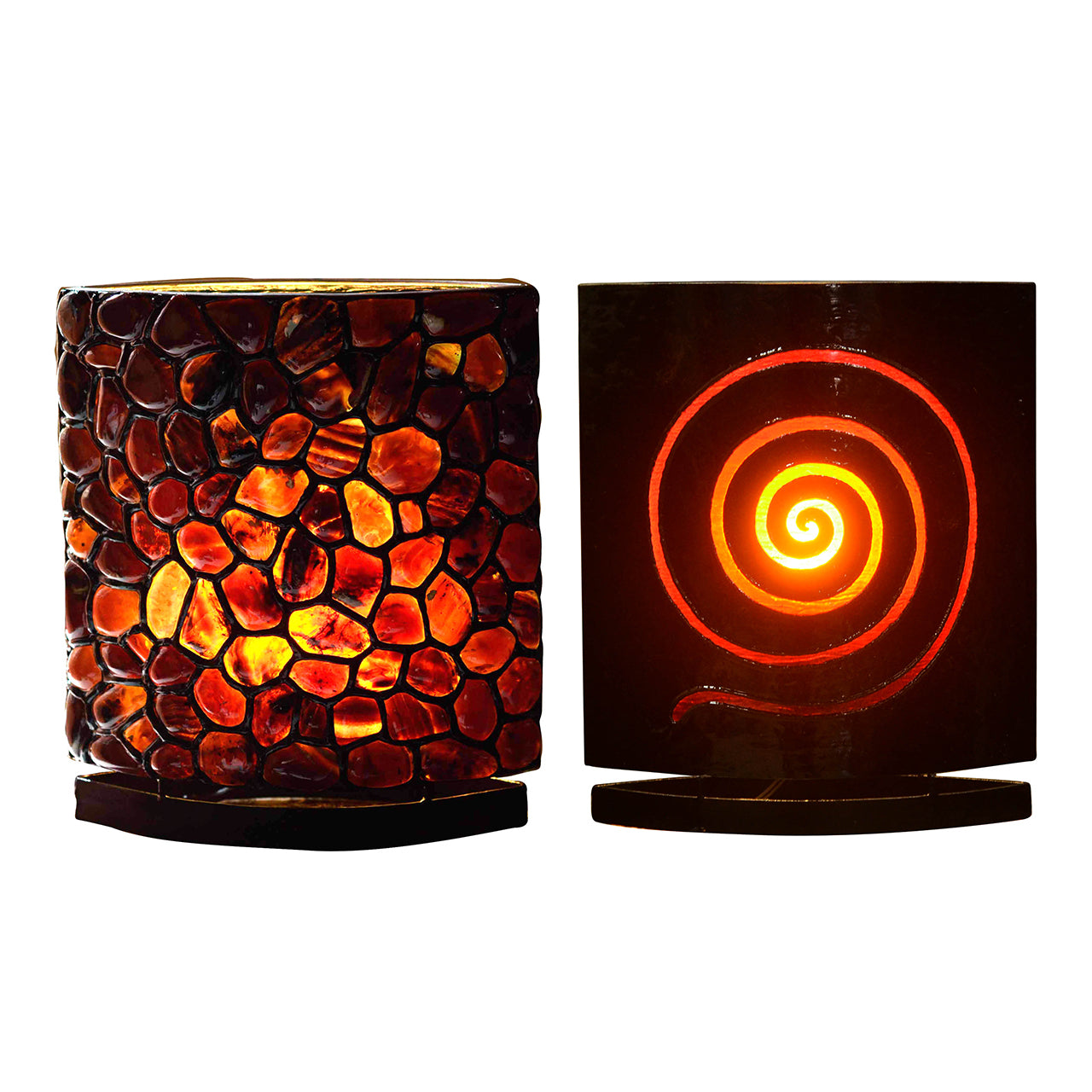 Amber Table Lamp