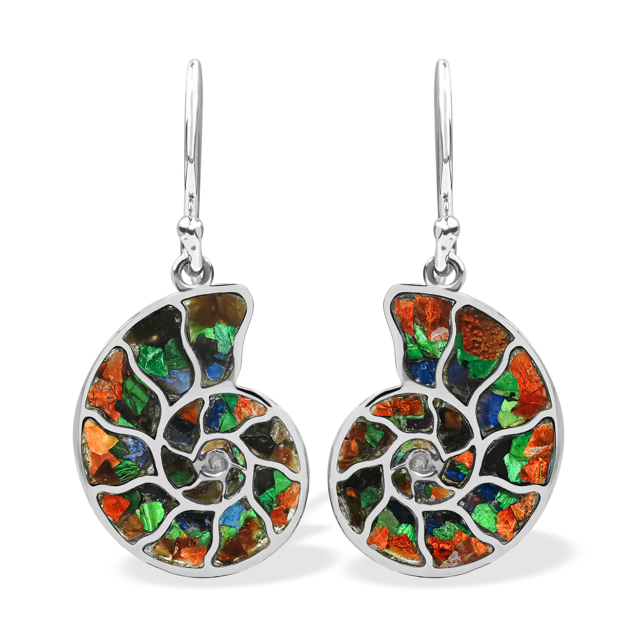 Ammolite Earring