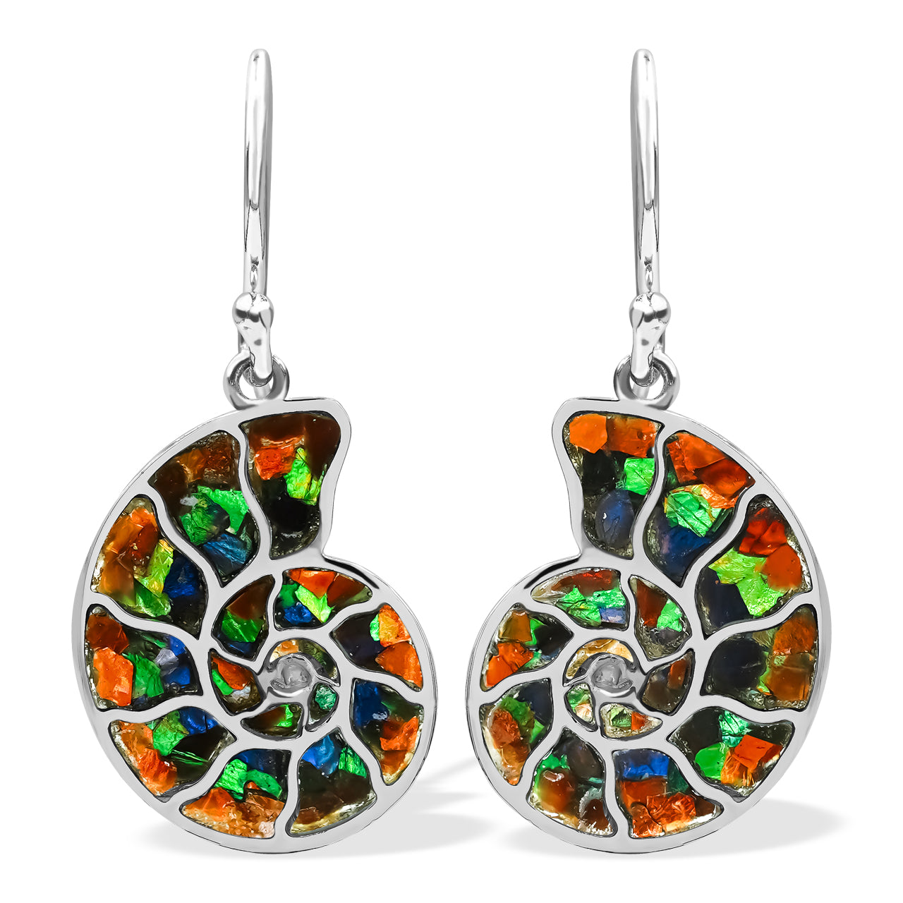 Ammolite Earring