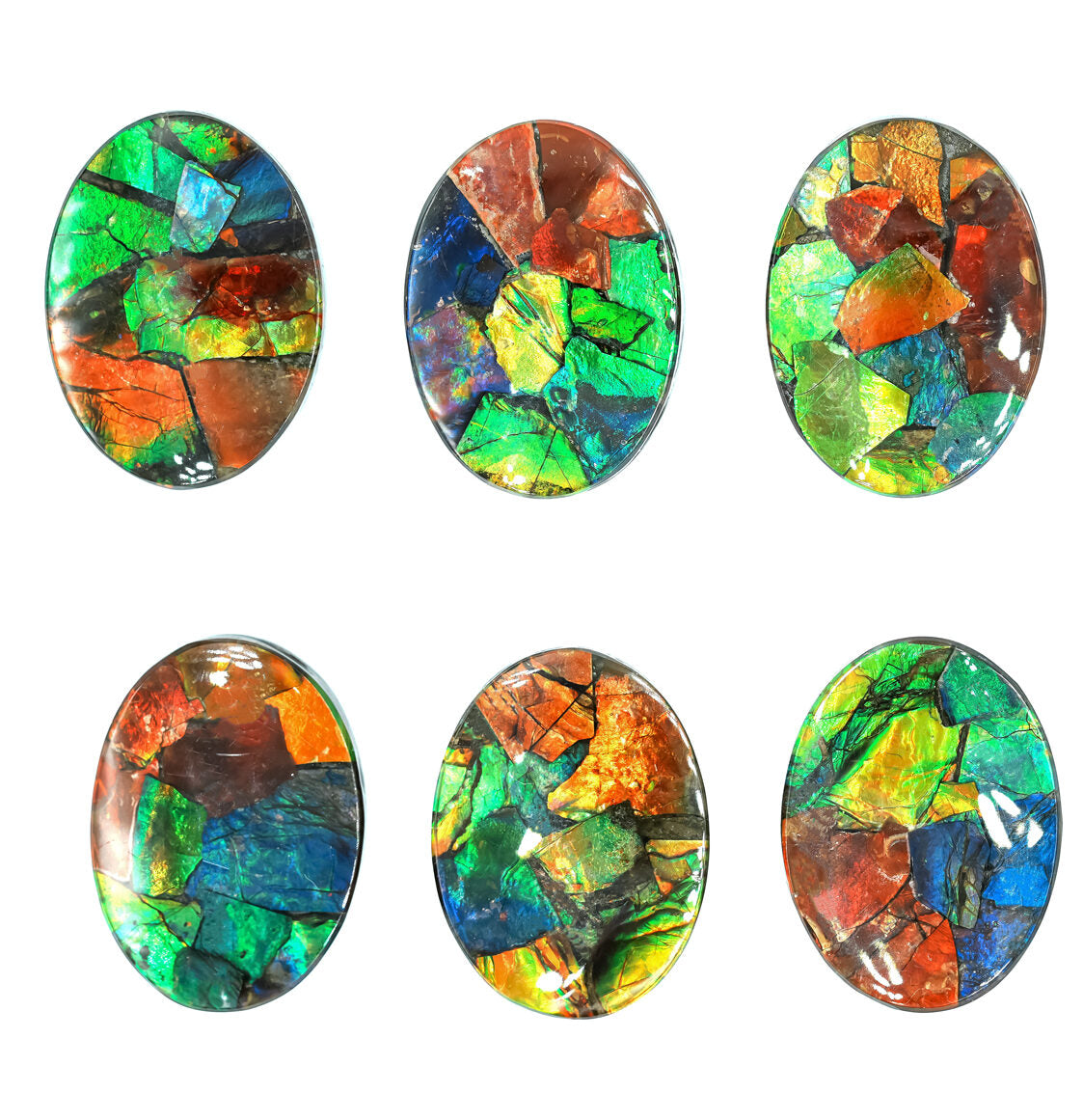 Ammolite Oval Cabochon 27 mm