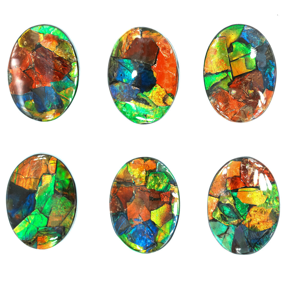 Ammolite Oval Cabochon 27 mm