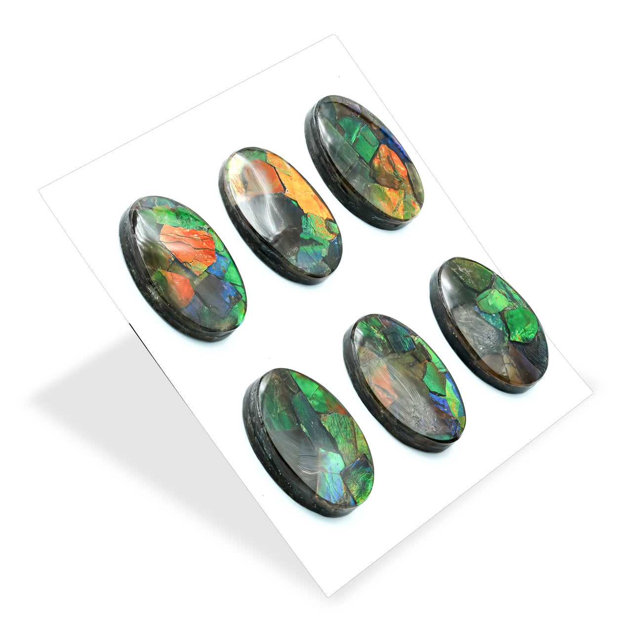 Ammolite Oval Cabochon 27 mm