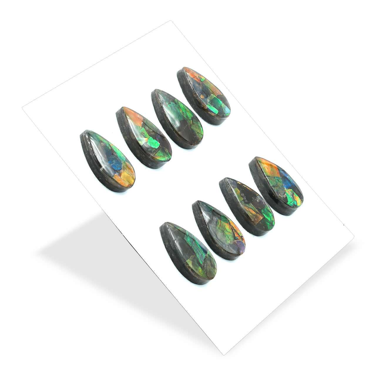 Ammolite Pear Cabochon 20 mm