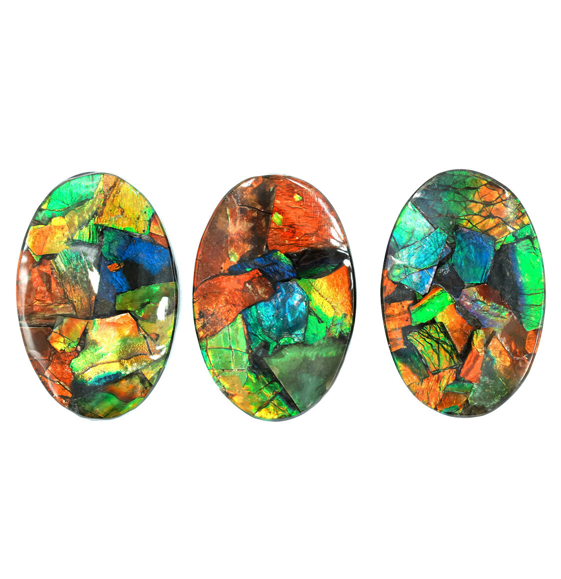 Ammolite Oval Cabochon 36 mm