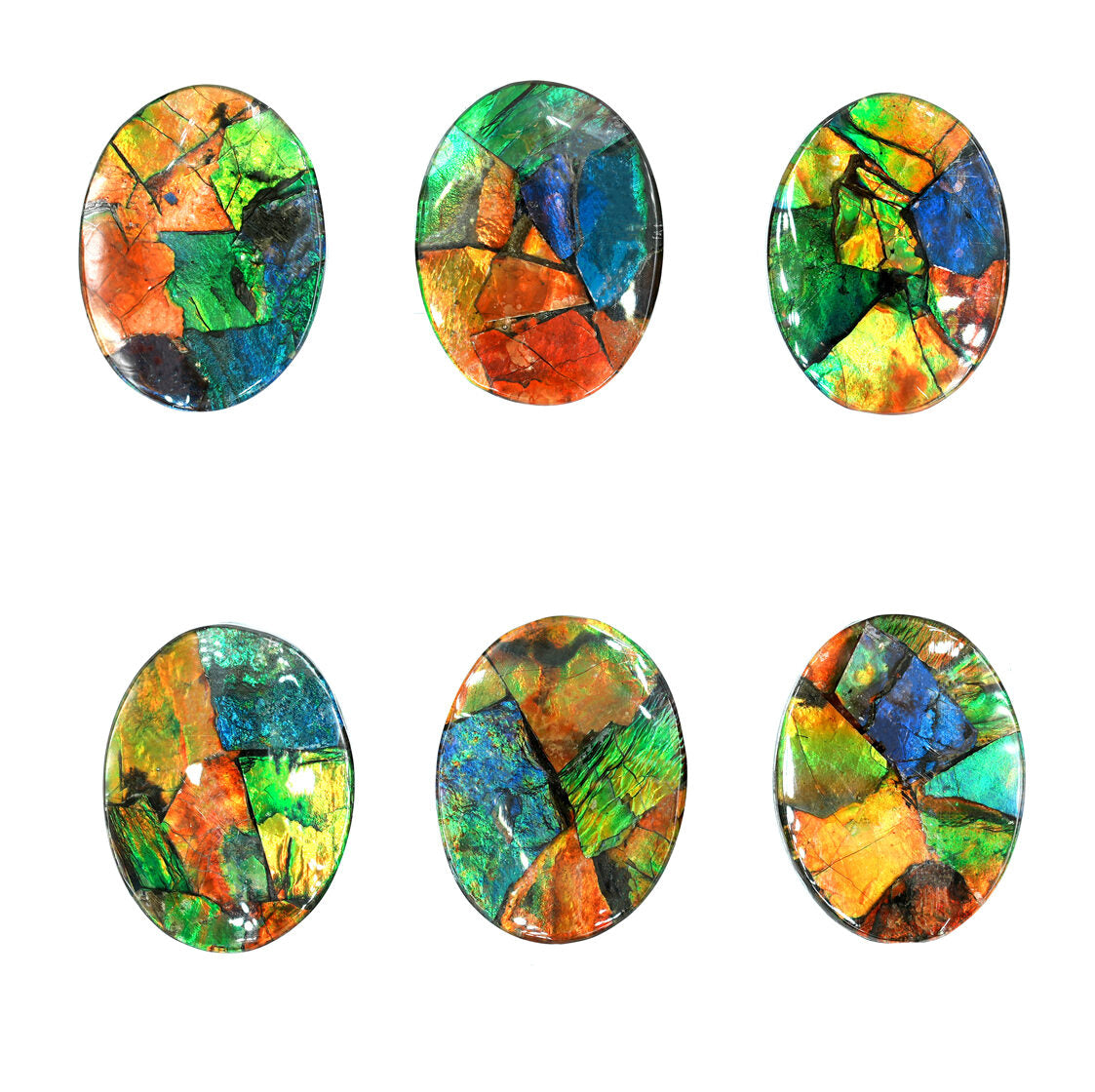 Ammolite Oval Cabochon 22mm