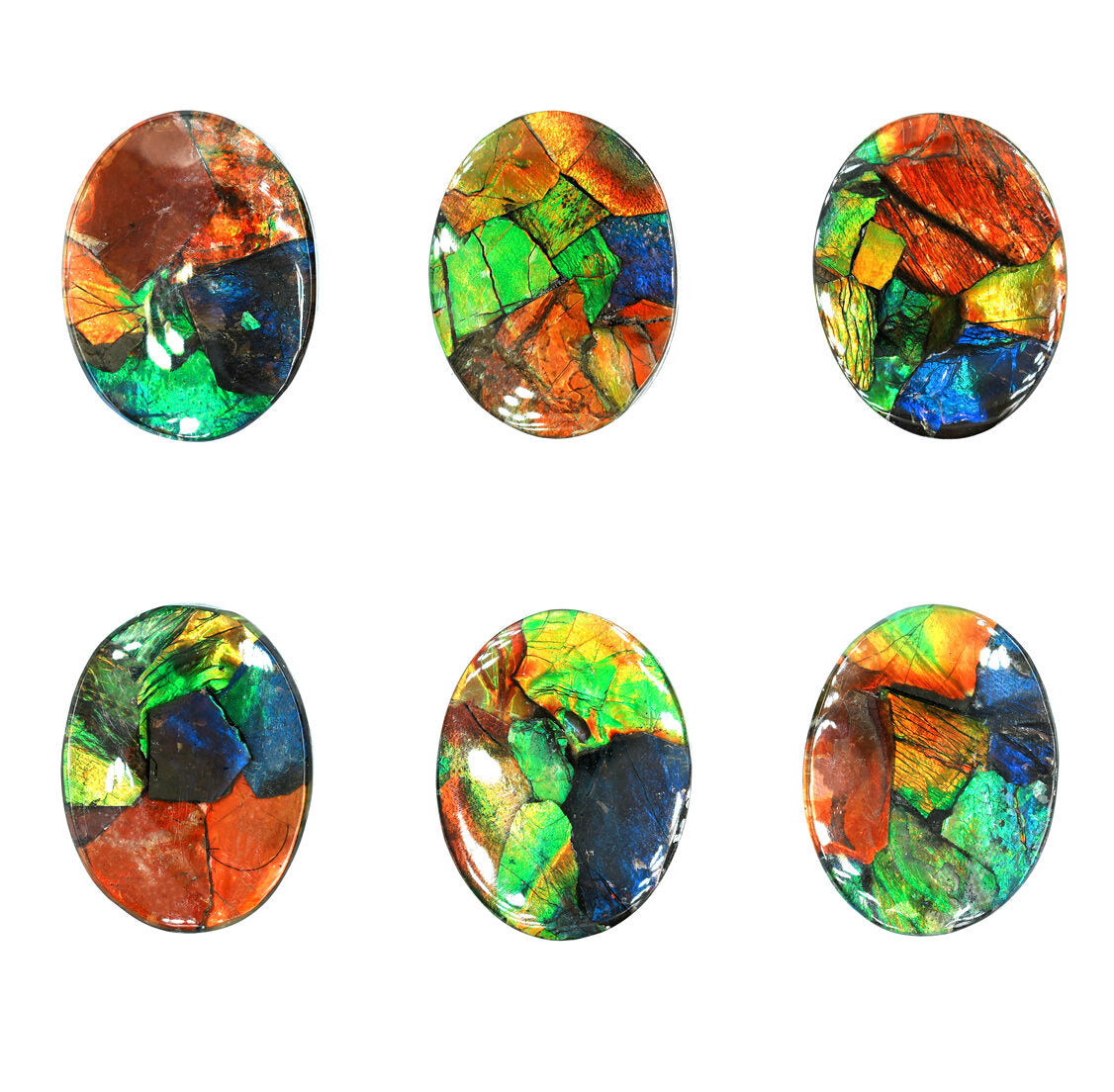 Ammolite Oval Cabochon 22mm