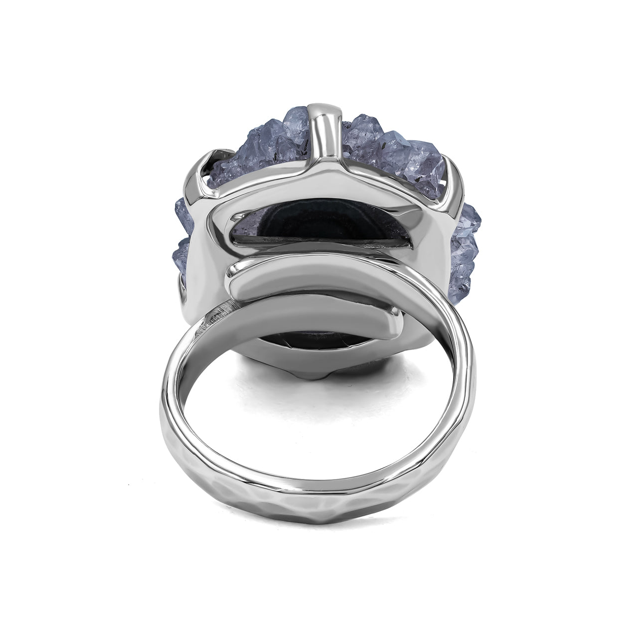 Gorgeous Amethyst Rose Prong Set Ring