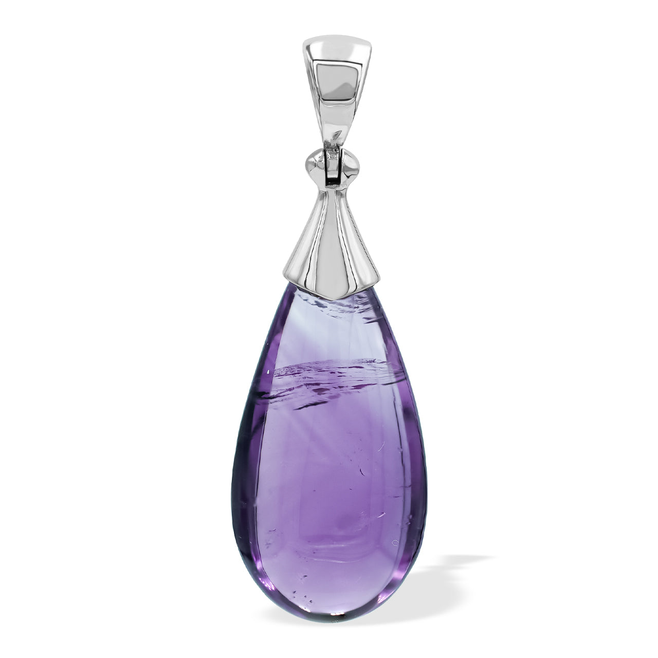 Amethyst Teardrop Pendant