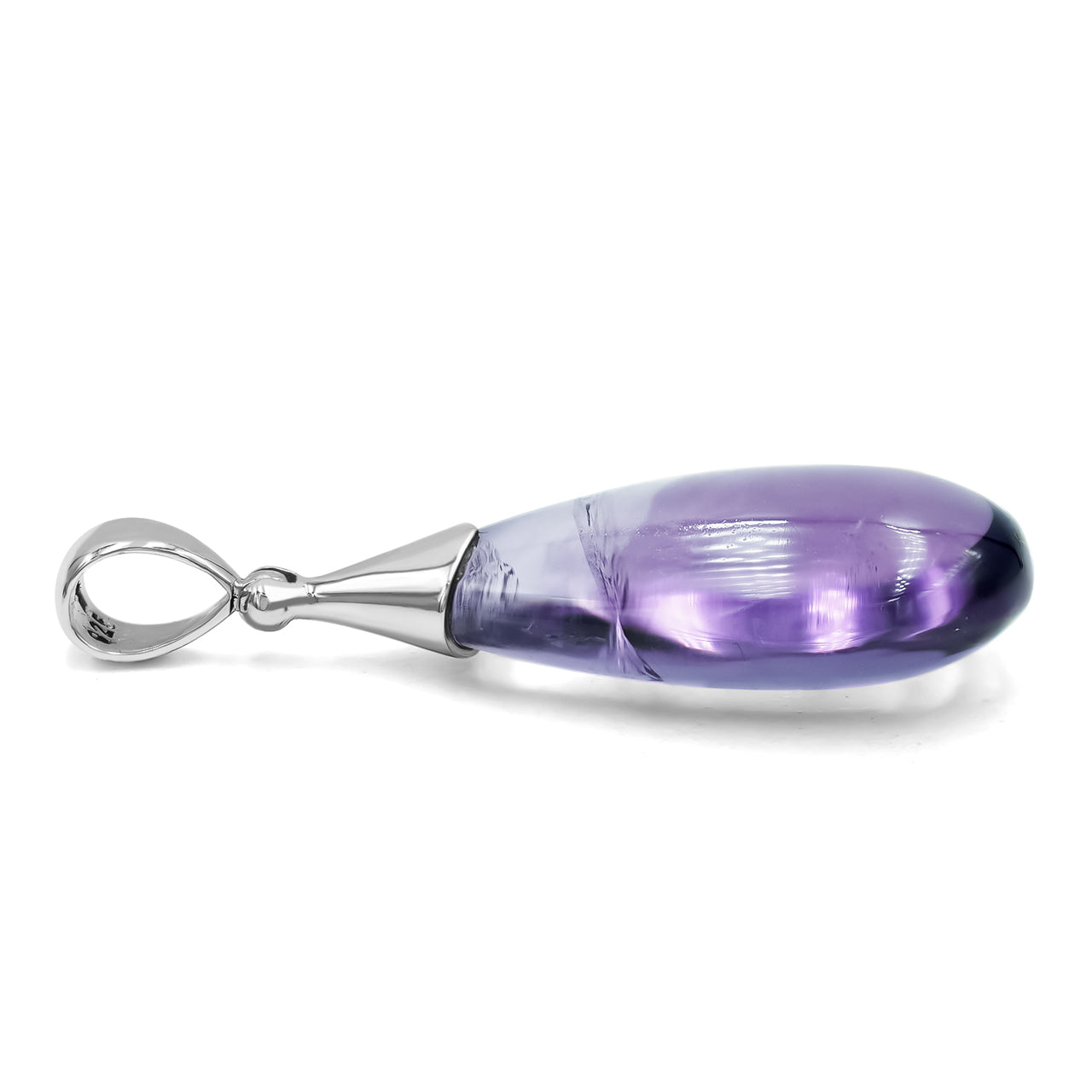 Amethyst Teardrop Pendant