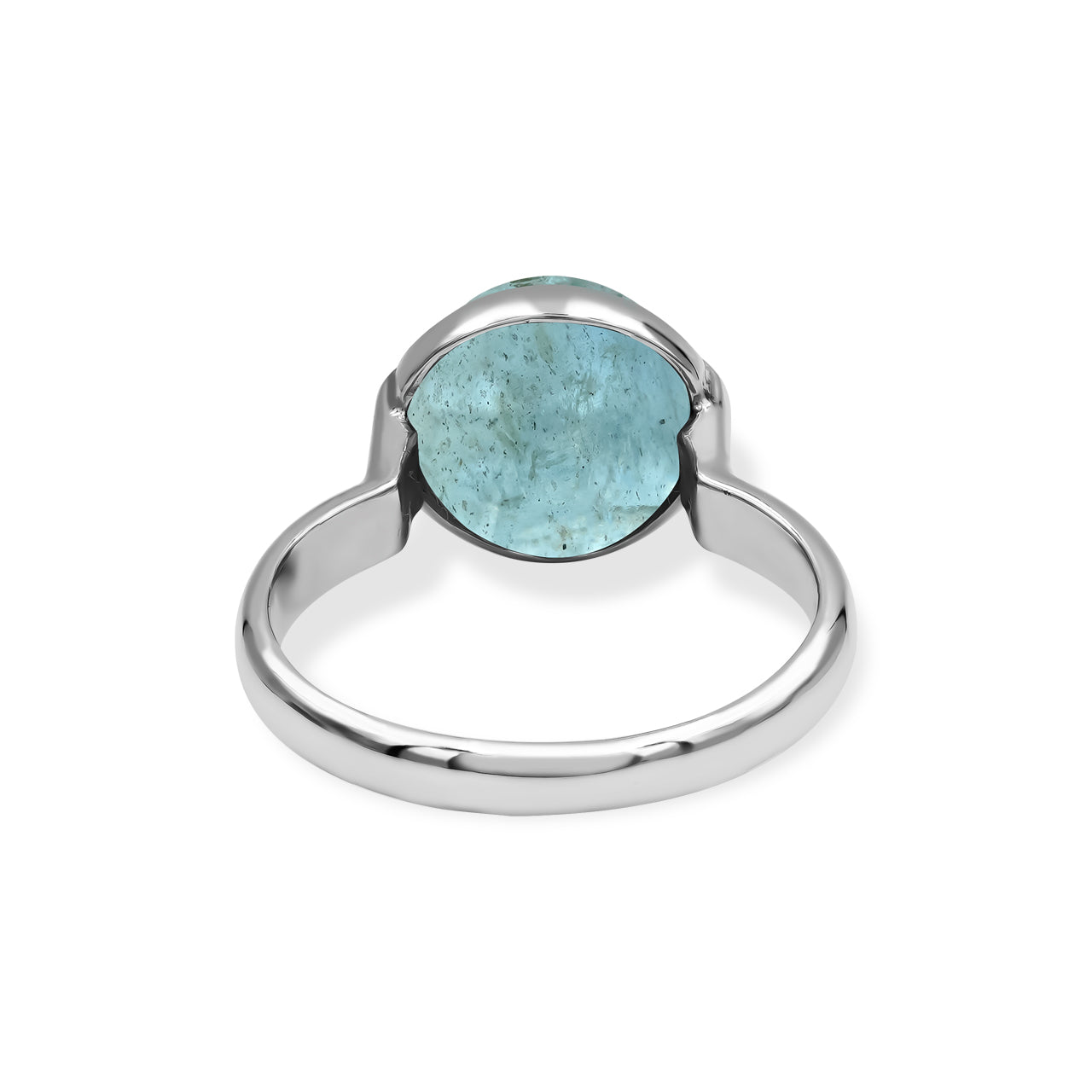 Aquamarine  Sphere Ring