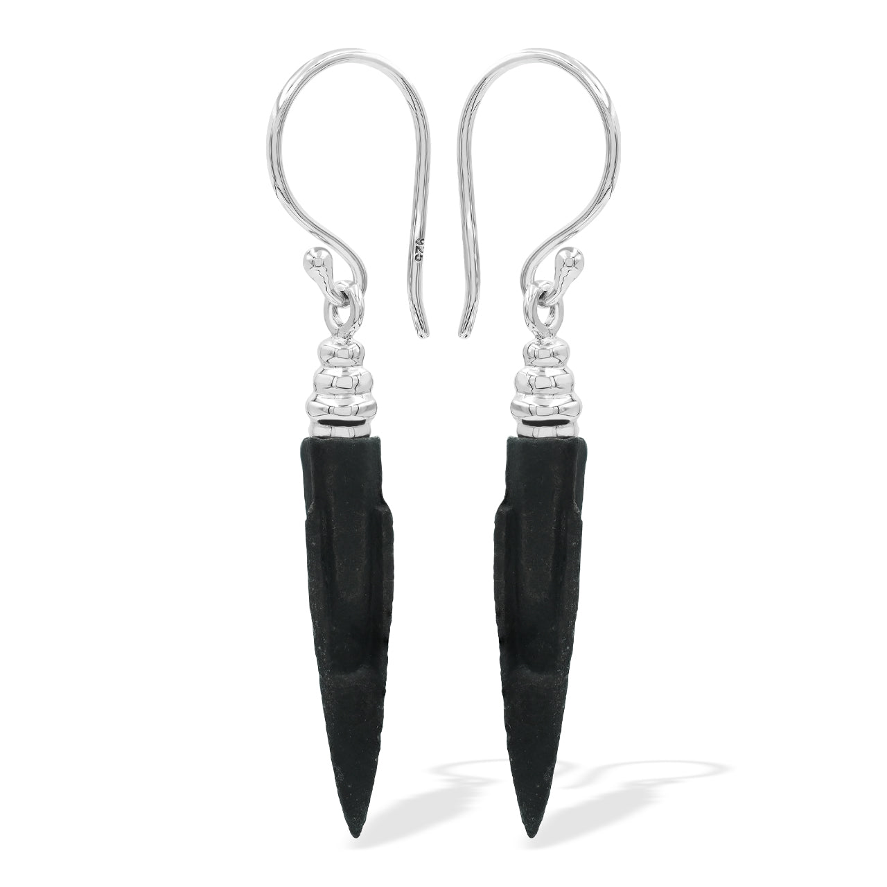 Starborn Scythian Bronze Arrowhead Earrings