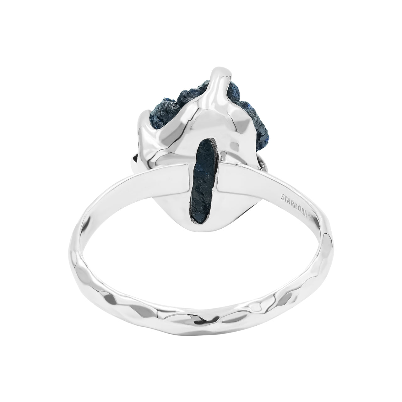 Azurite Prong Set Ring