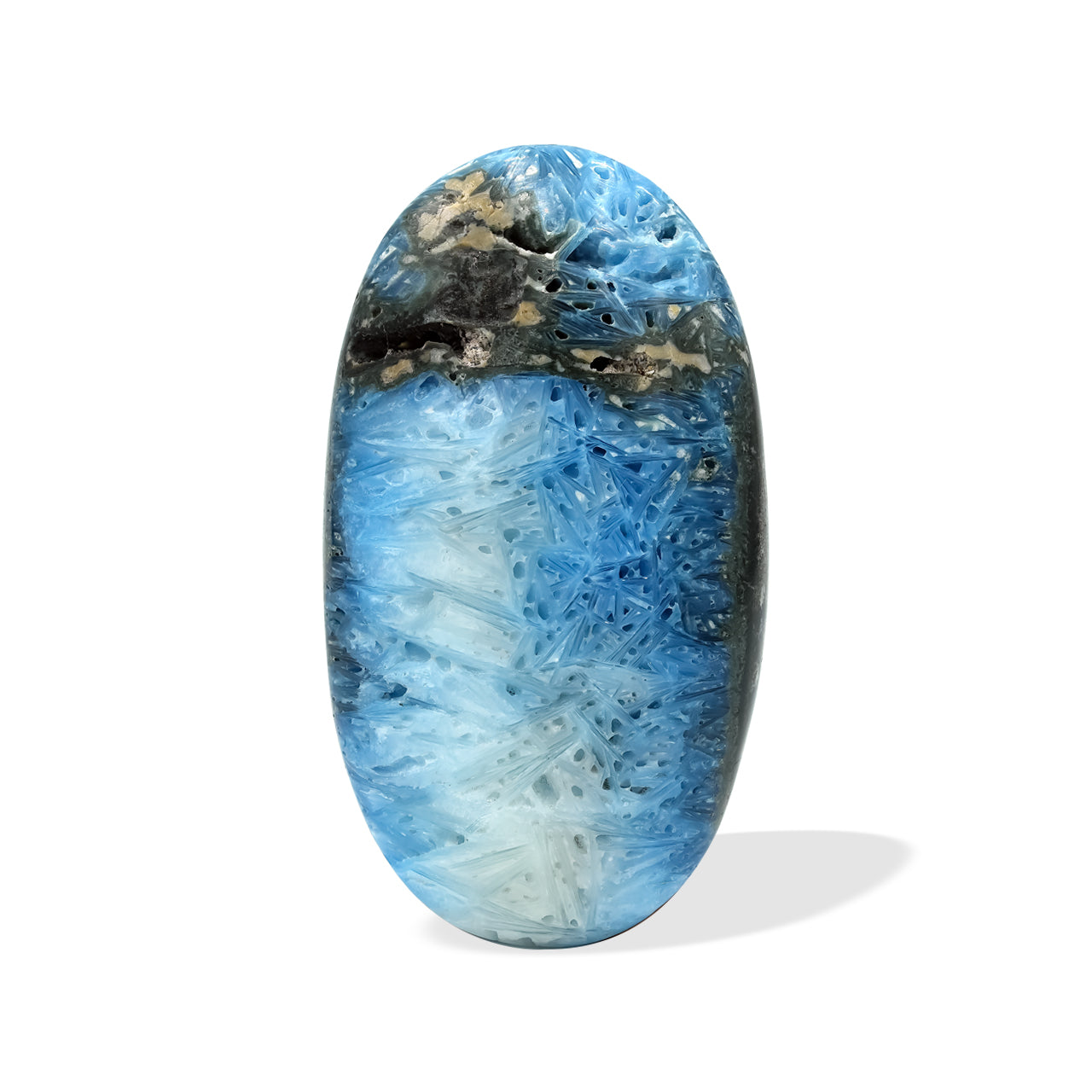 Blue Ice Palm Stone