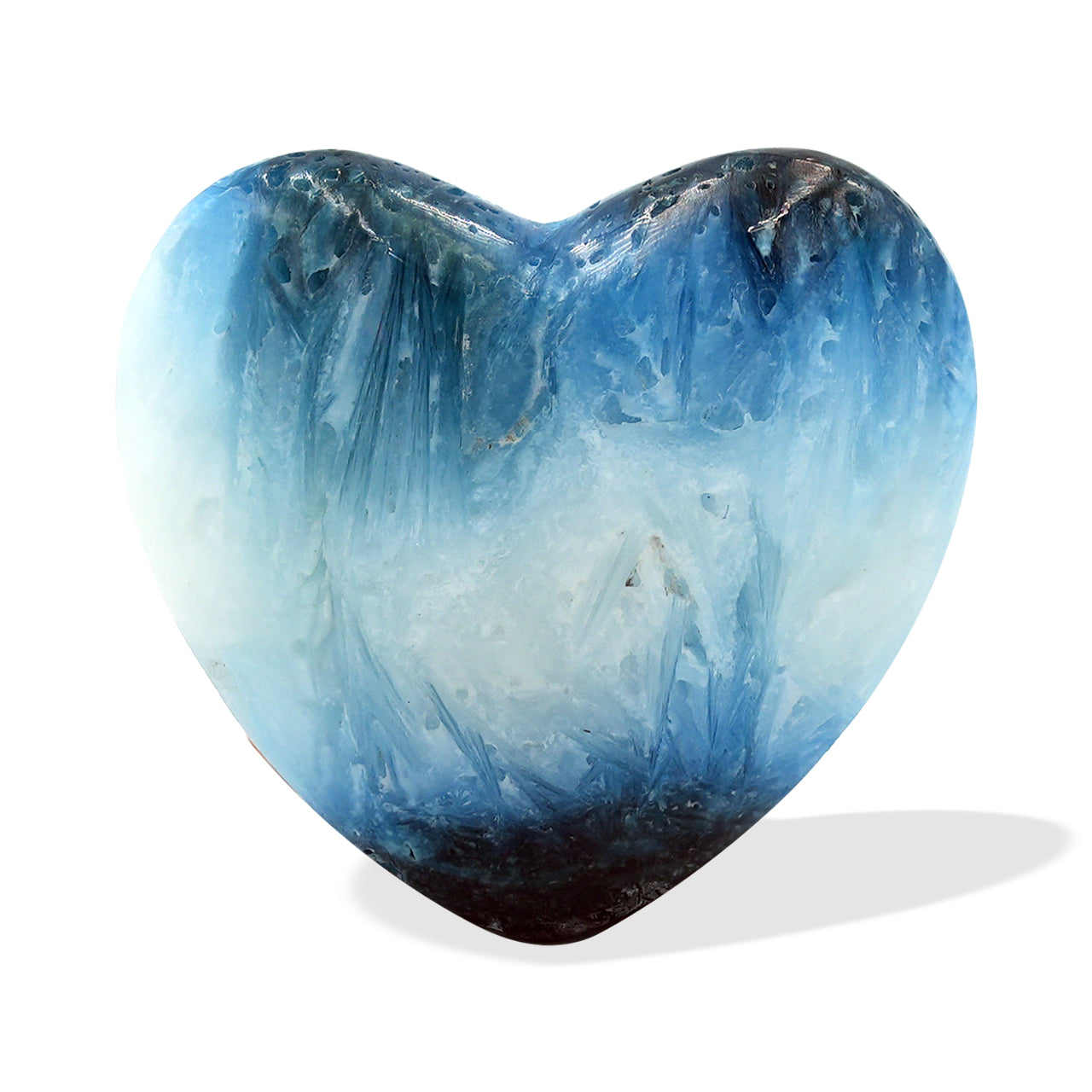 Blue Ice Heart Small